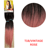 X-pression - Ultra Braid - Extensión De Pelo - Para Trenzar - 208 Cm - 165 G - Doble Color - Cosmetics Afro Latino