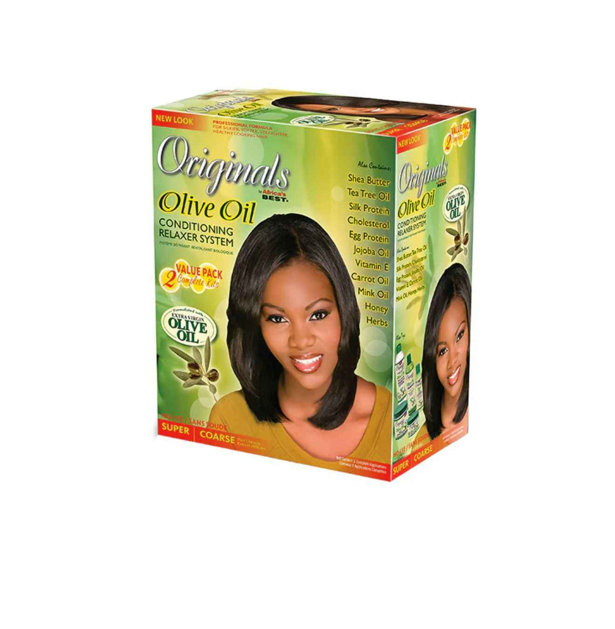 Africa's Best - Organics Conditioning Olive Oil Hair Relaxer - Super - 2 Application