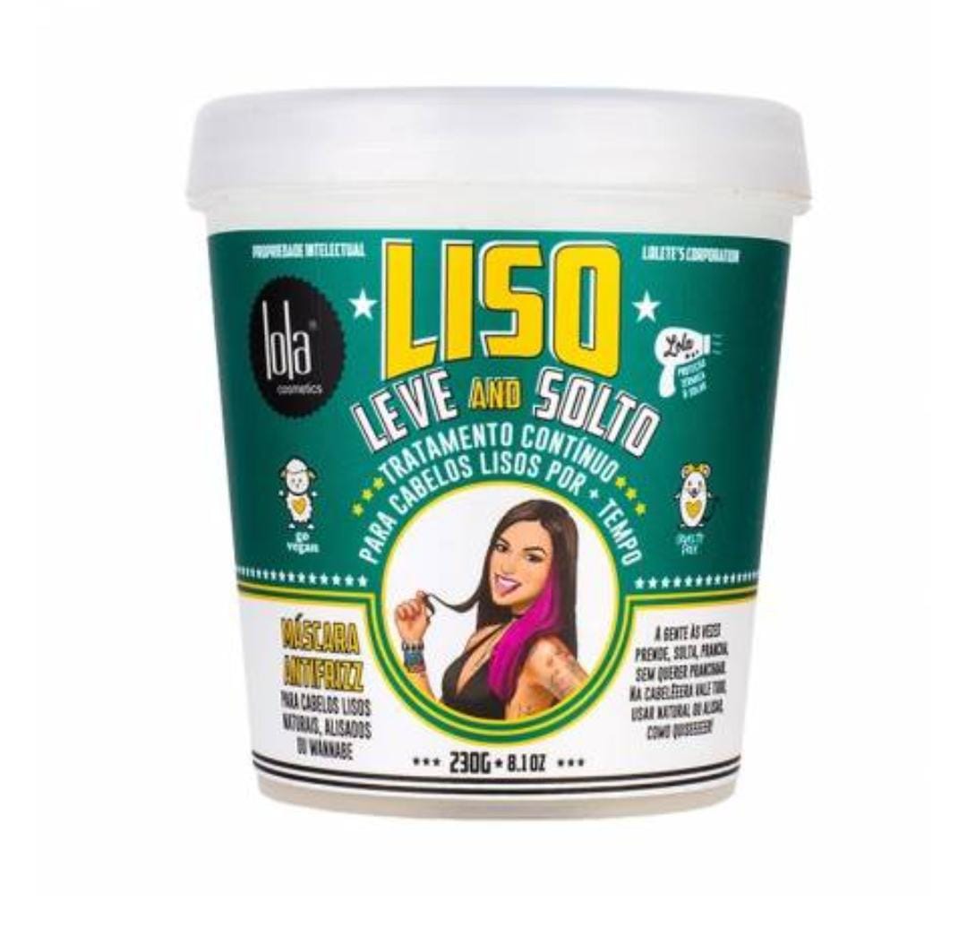 LOLA LISO LEVE E SOLTO MASCARILLA ANTIFRIZZ 230GR