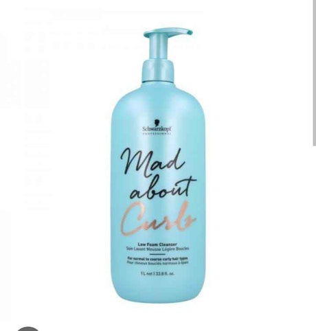 Schwarzkopf - Mad About Curls Low Foam Cleanser - 1000 ml