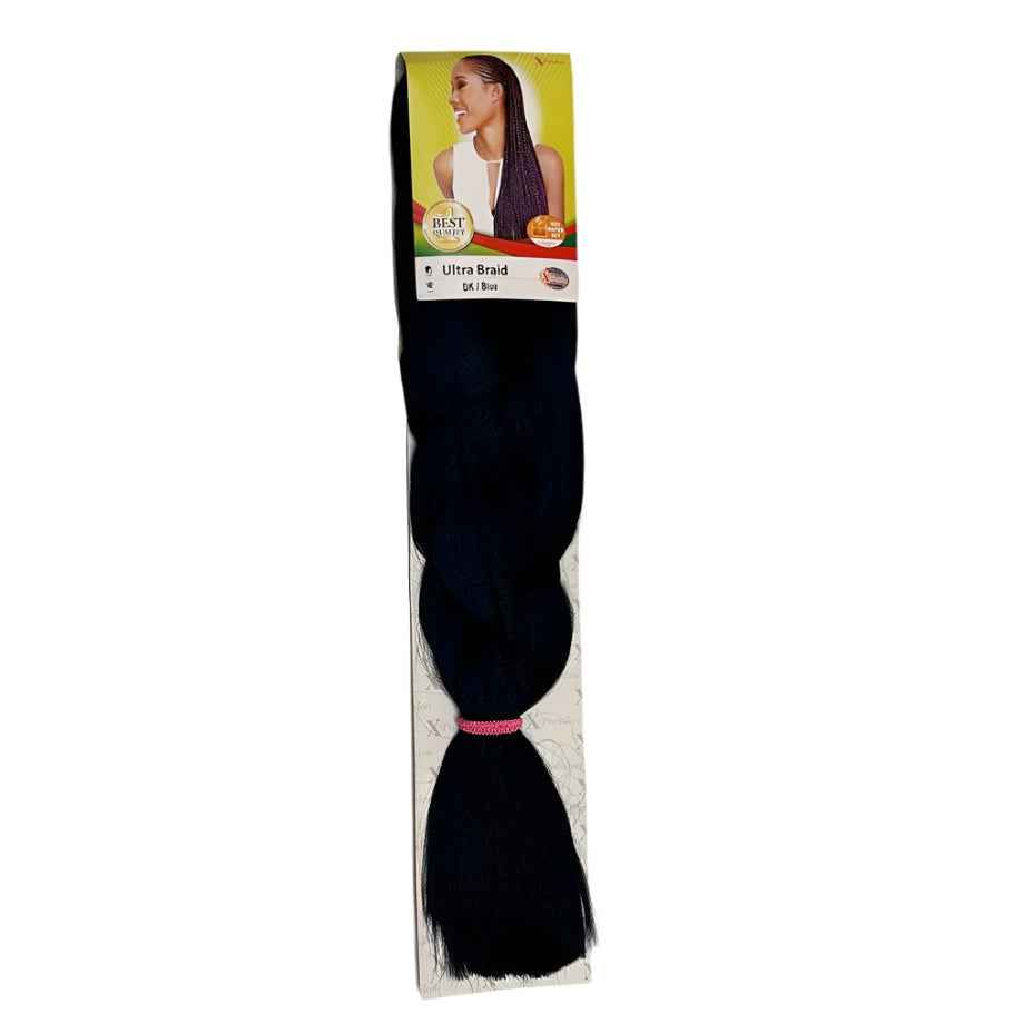 X-pression - Ultra Braid - Extensión De Pelo - Para Trenzar - 208 Cm - 165 G - De Un Solo Color
